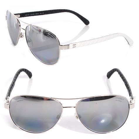 chanel aviator white|chanel aviators denim.